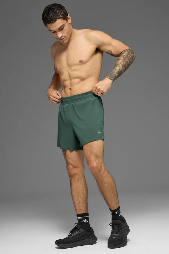 Shorts de course Adapt 5" - Vert trèfle