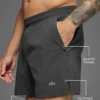 Shorts de course Traction 5" - Anthracite
