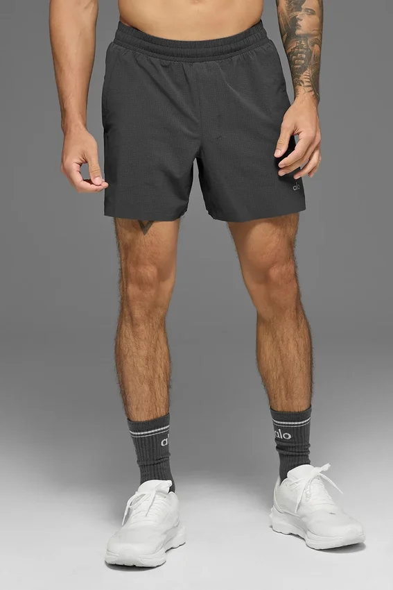 Shorts de course Traction 5" - Anthracite