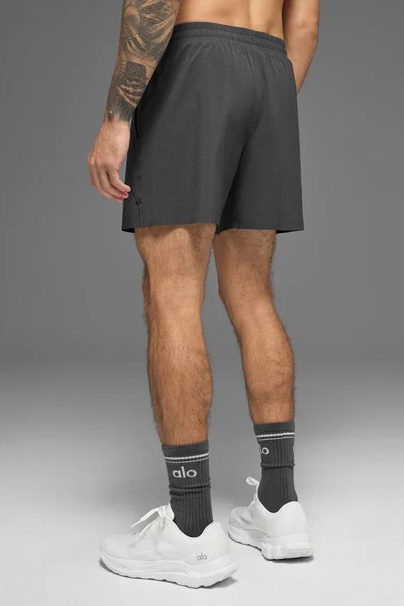 Shorts de course Traction 5" - Anthracite