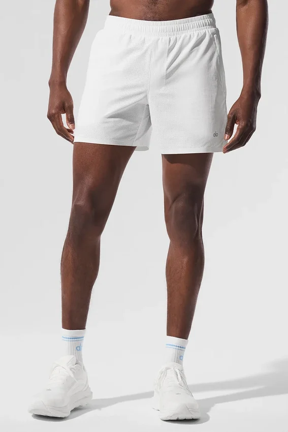 Shorts de course Traction 5" - Blanc