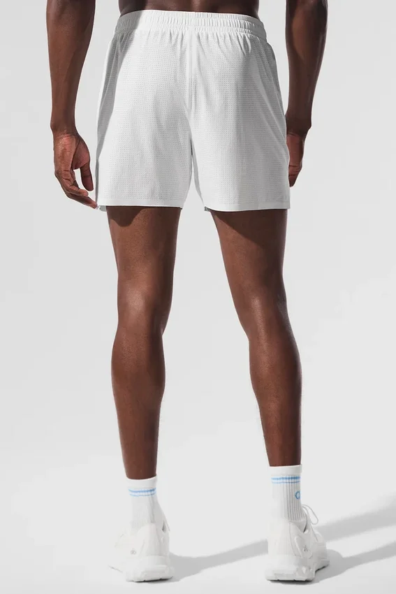 Shorts de course Traction 5" - Blanc