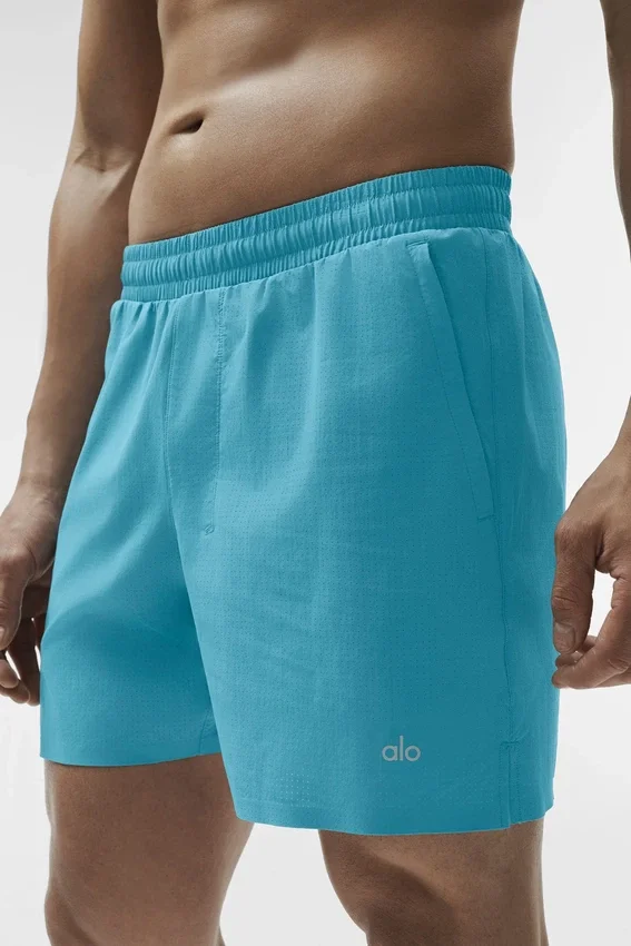 Shorts de course Traction 5" - Bleu Breeze