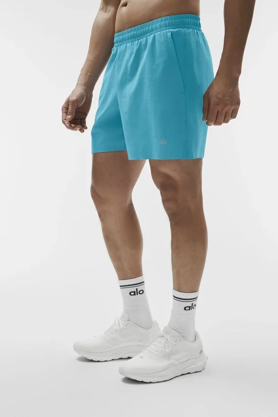 Shorts de course Traction 5" - Bleu Breeze