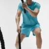 Shorts de course Traction 5" - Bleu Breeze