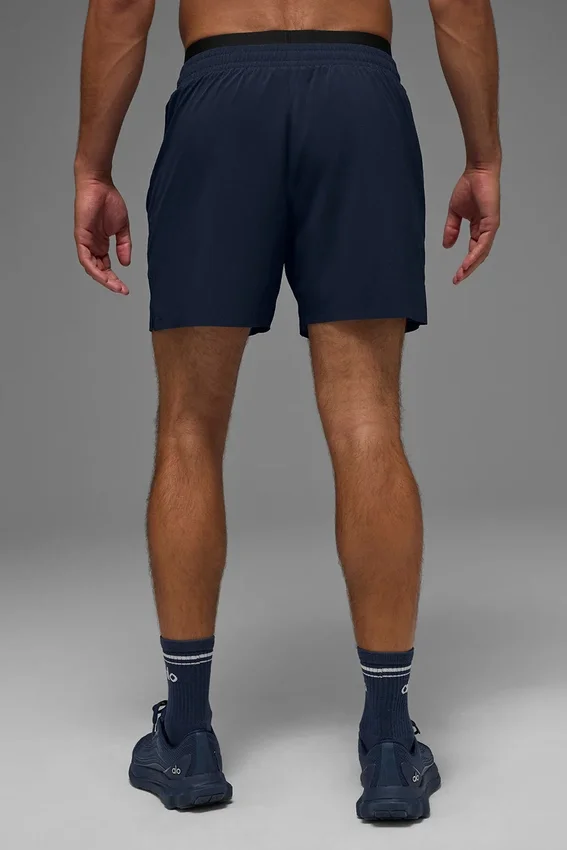 Shorts de course Traction 5" - Bleu marine
