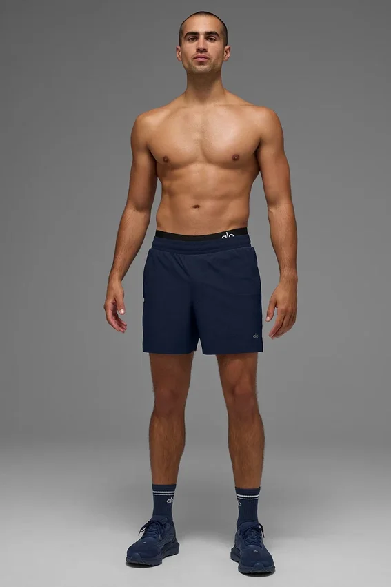 Shorts de course Traction 5" - Bleu marine