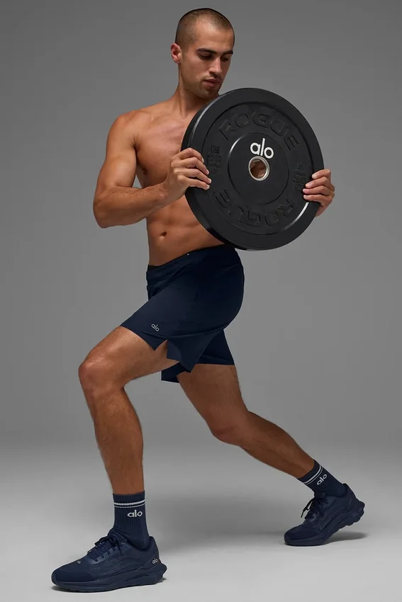 Shorts de course Traction 5" - Bleu marine