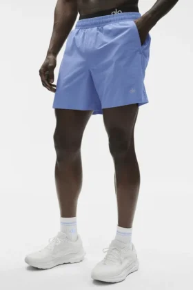 Shorts de course Traction 5" - Bleu Provence