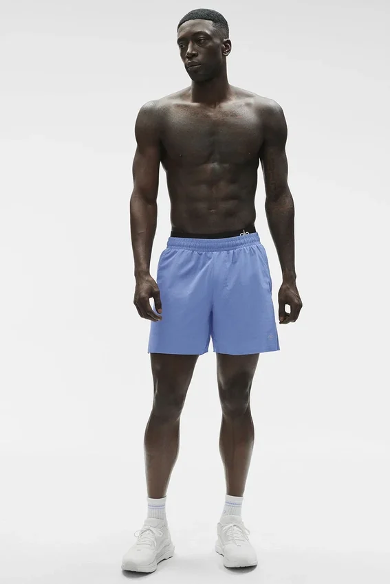 Shorts de course Traction 5" - Bleu Provence