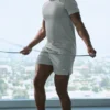 Shorts de course Traction 5" - Gris Lunar