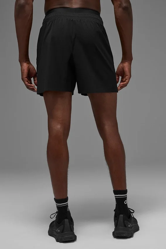 Shorts de course Traction 5" - Noir