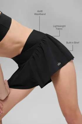 Shorts de course V-Cute – Noir