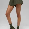 Shorts de course Victory - Vert olive