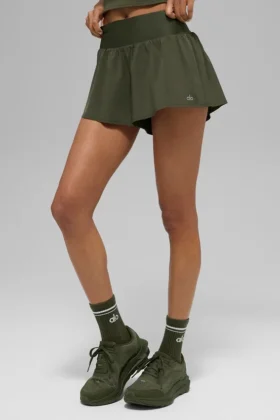 Shorts de course Victory - Vert olive