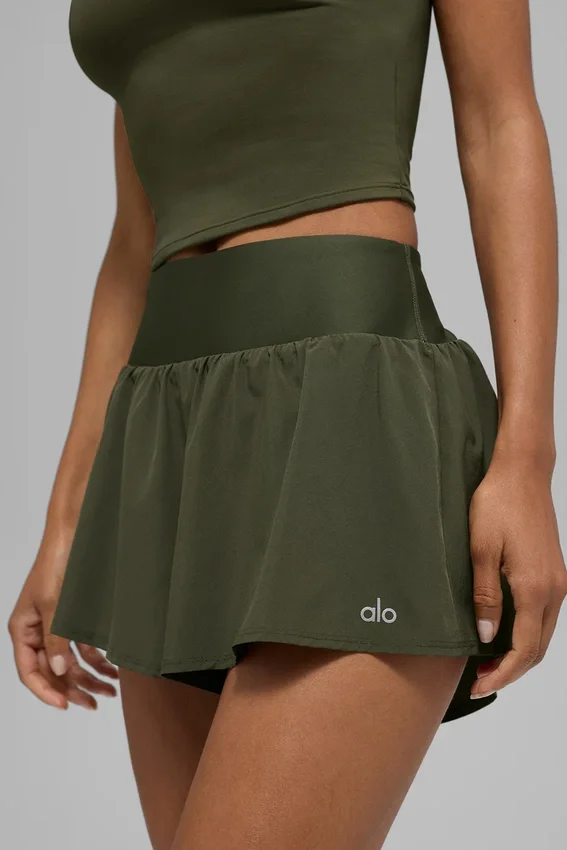 Shorts de course Victory - Vert olive