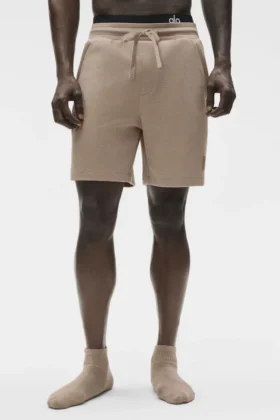 Shorts de détente en tissu gaufré 7" - Gravel
