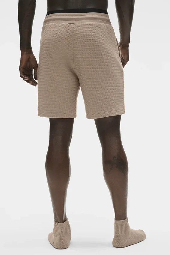 Shorts de détente en tissu gaufré 7" - Gravel