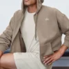 Shorts de détente en tricot gaufré 7" - Bone