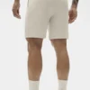 Shorts de détente en tricot gaufré 7" - Bone