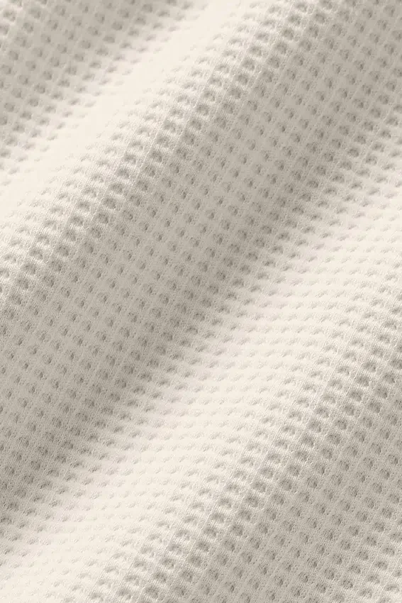 Shorts de détente en tricot gaufré 7" - Bone