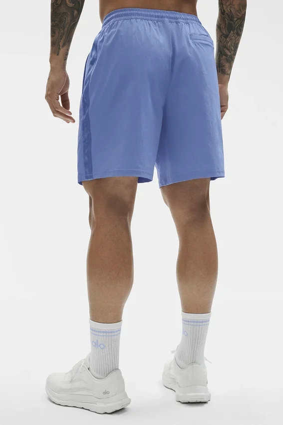 Shorts de surf High Tide 7" - Bleu Provence