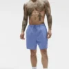 Shorts de surf High Tide 7" - Bleu Provence