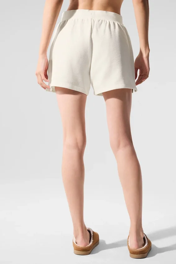 Shorts de survêtement Low Key — Ivoire