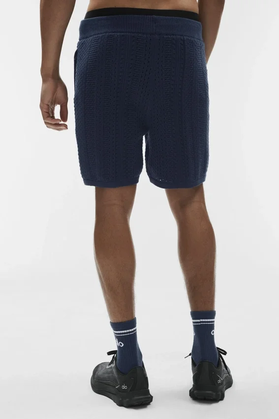 Shorts en maille Coastline 7" - Bleu marine
