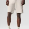Shorts en maille « Sports Club » de 7" – Ivoire