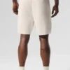 Shorts en maille « Sports Club » de 7" – Ivoire