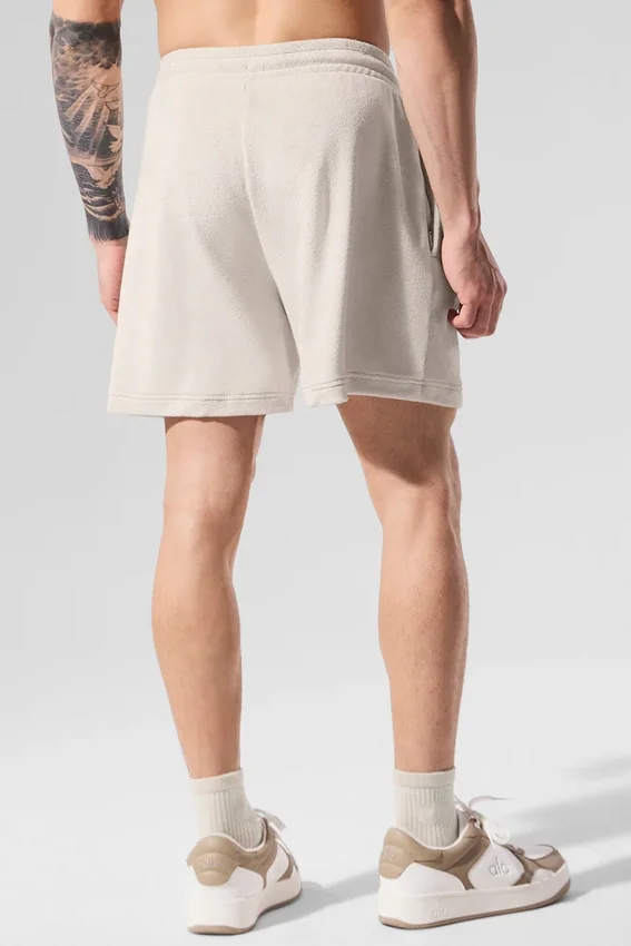 Shorts en tissu éponge Coastal 7" - Couleur « Bone »