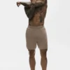 Shorts « Ever Soft » en coton et cachemire, 7" - Gravel