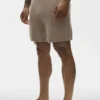 Shorts « Ever Soft » en coton et cachemire, 7" - Gravel