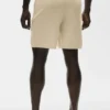 Shorts « Ever Soft » en coton et cachemire de 7" - Beige sable