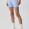 Shorts « Favorite » en tissu côtelé sans coutures 5" - Bleu Provence clair