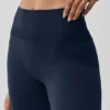 Shorts « Favorite » sans coutures à côtes de 5" - Bleu marine