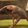 Shorts « Favorite » sans coutures à côtes de 5" - Cacao clair