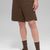 Shorts à fines rayures 7" – Fines rayures couleur espresso