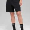 Shorts à fines rayures 7" - Rayures noires