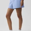 Shorts à fines rayures « Daylight » - Bleu Provence clair/Blanc