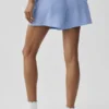 Shorts à fines rayures « Daylight » - Bleu Provence clair/Blanc