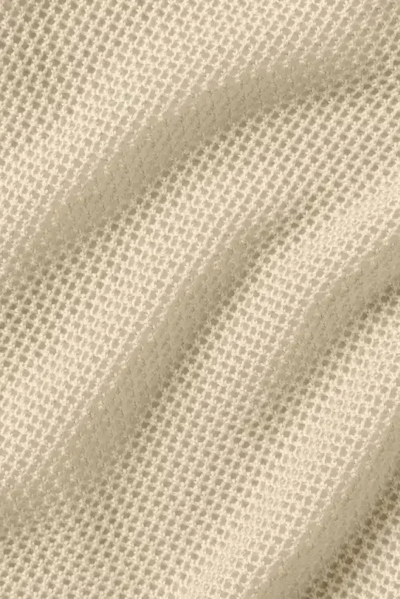 Shorts Heatwave en soie et cachemire à taille mi-haute – Beige sable