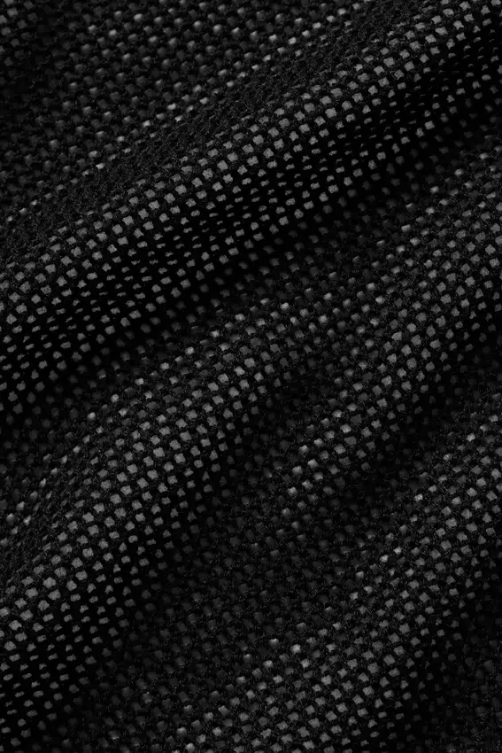 Shorts Heatwave taille mi-haute en soie et cachemire - Noir