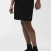 Shorts Horizon en satin 7" - Noir