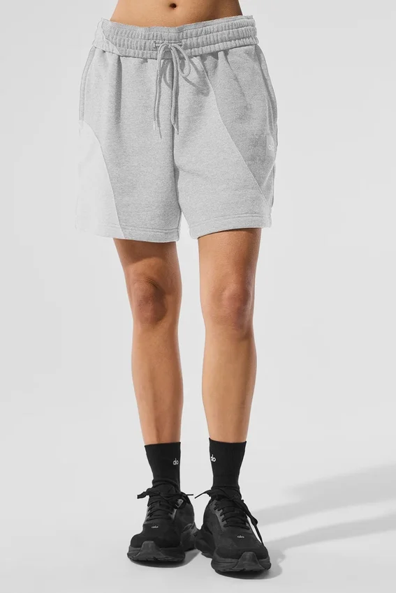 Shorts Make Waves 7" – Gris chiné athlétique ton sur ton