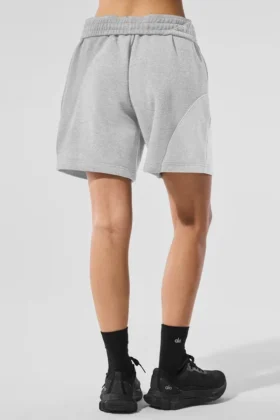 Shorts Make Waves 7″ – Gris chiné athlétique ton sur ton