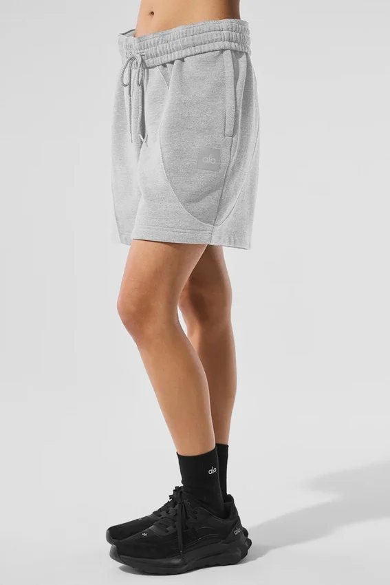 Shorts Make Waves 7" – Gris chiné athlétique ton sur ton
