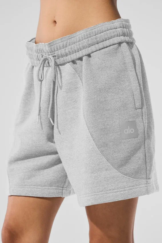 Shorts Make Waves 7" – Gris chiné athlétique ton sur ton