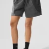 Shorts « Make Waves » 7" - Gris chiné foncé ton sur ton